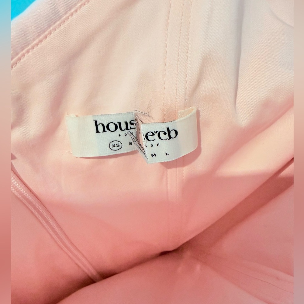 House Of CB Elida Ballerina Pink mini dress XS/ Cup A-C/ Regular Length - Picture 5 of 5